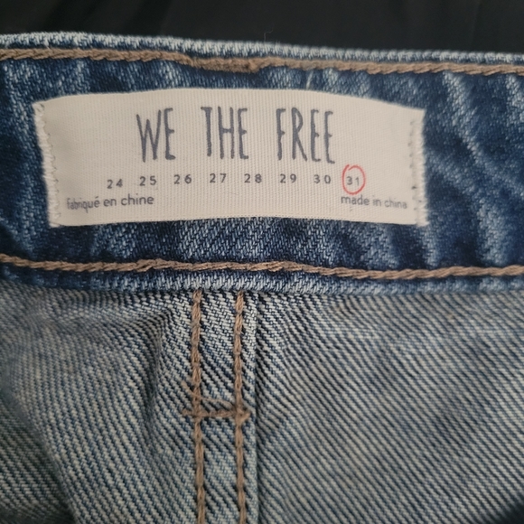 Free People Women's Jean Skirt - Picture 3 of 3